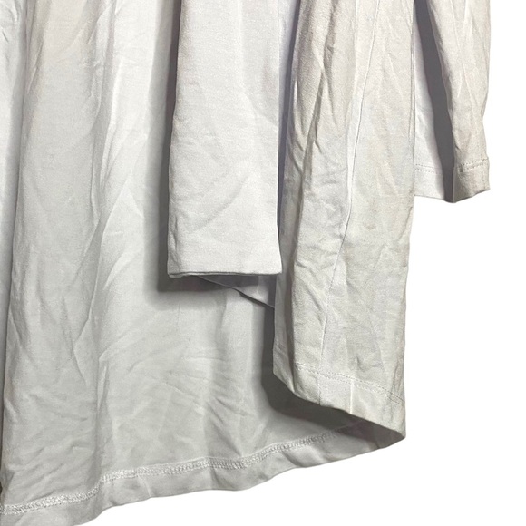 Vince Camuto Open Front Cardigan Ultra White Knit Long Length Long Sleeve Small - Picture 10 of 16